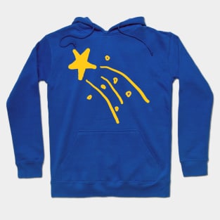 Shooting Star. A pretty, cute shooting star drawing. Hoodie